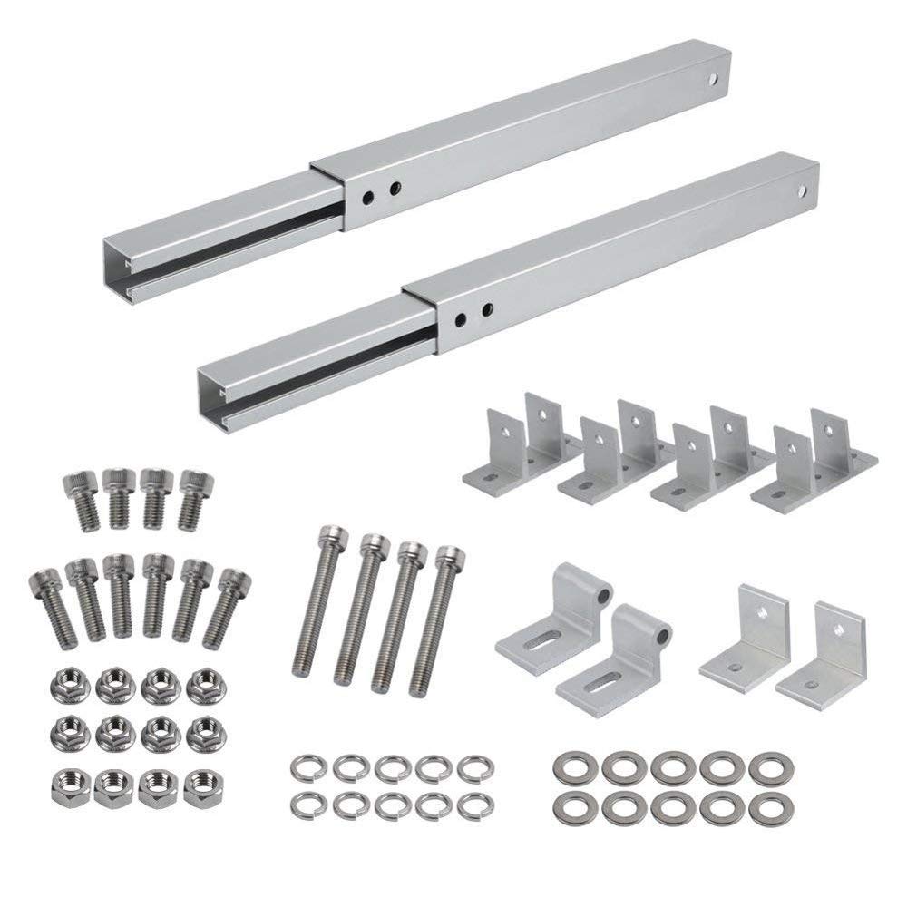 Aluminum Solar Panel Adjustable Angle tilt mounting Bracket