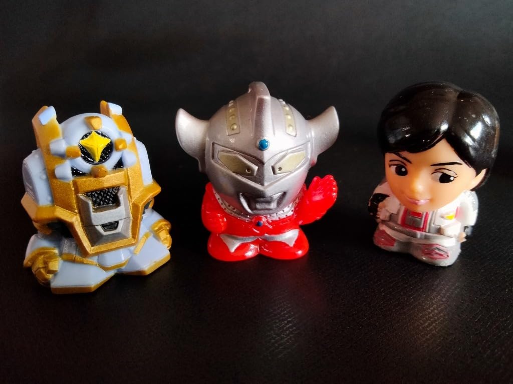 Amazon.co.jp: ウルトラ怪獣 ダン レナ隊員 ソフビ ミニミニ 指人形
