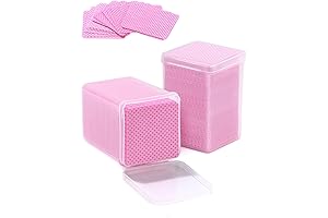 TEOYALL Lint Free Nail Cleaning Wipes