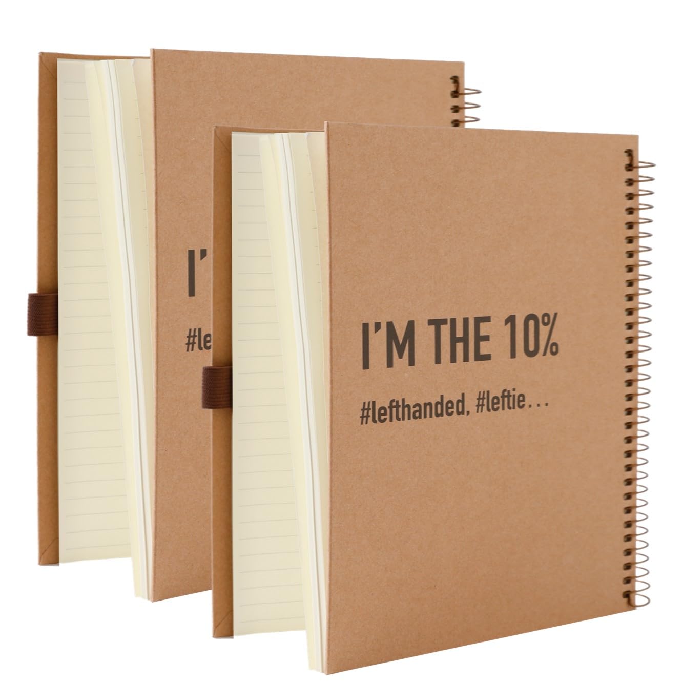 Cahier pour gauchers King Mills idéal pour le bureau et les cours