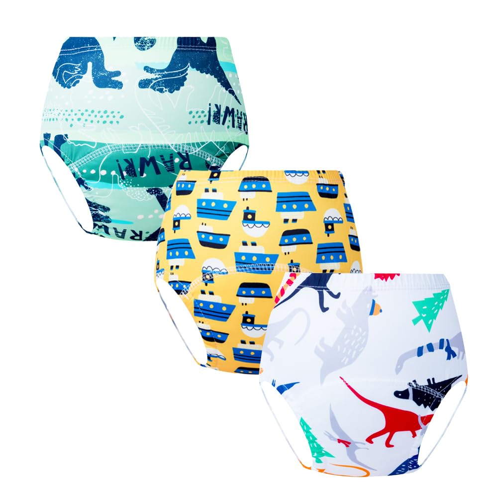 JackLoveBriefs Majtki do nauki dziewczęce majtki treningowe dla niemowląt 10 opakowań, dla 2-5 lat