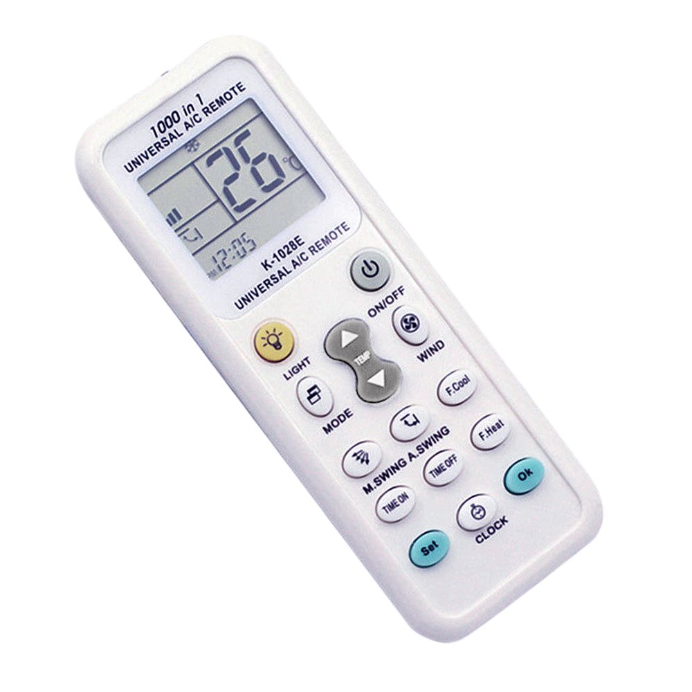 K-1028E Universal LCD Remote Control Controller for Air Conditioner with LED Night Light