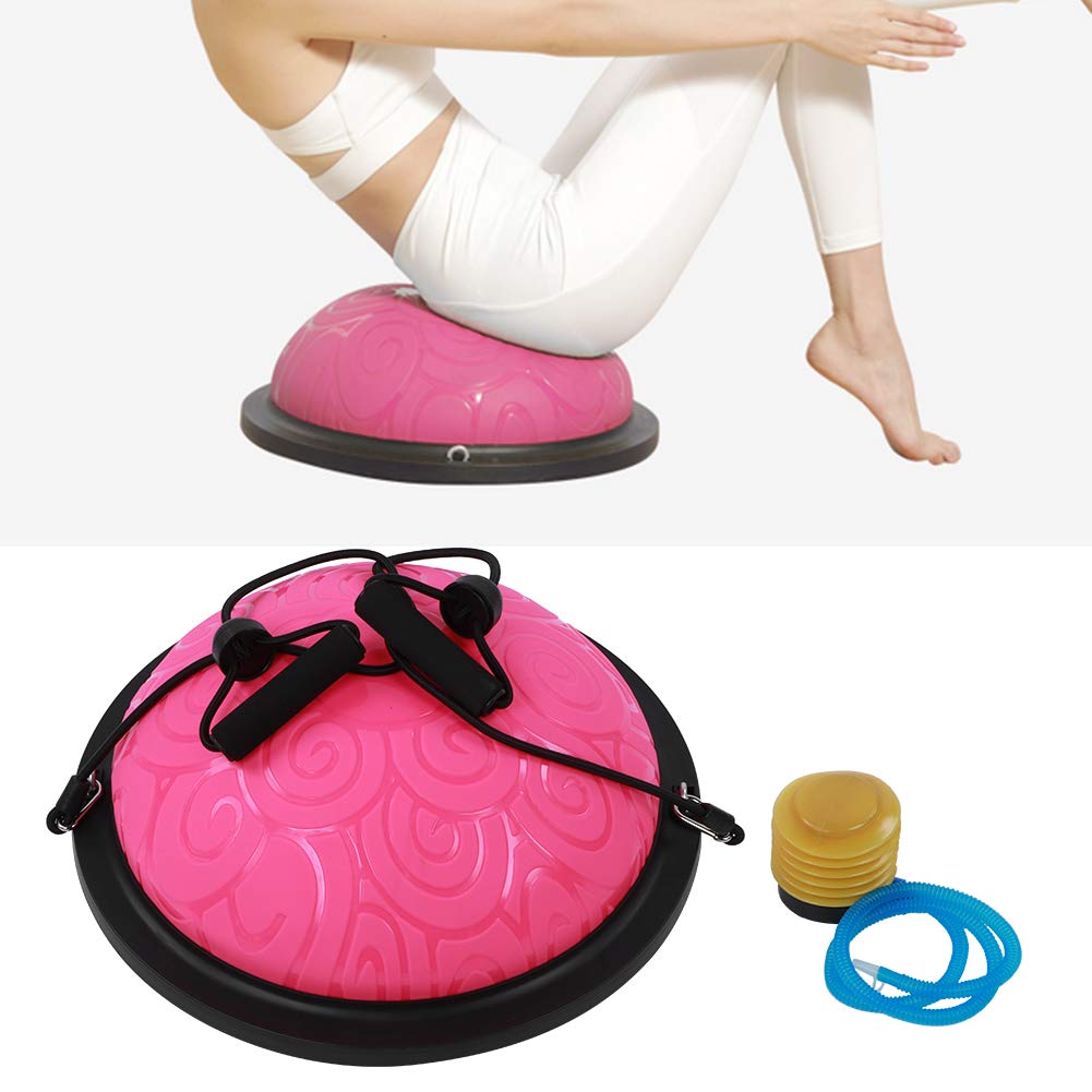 Pelota de Ejercicio, Espesa, a Prueba de Explosiones, Media Pelota de Equilibrio, Entrenador, Yoga, Pilates, Media Pelota de Equilibrio, Pelota de Equilibrio, Medio Equipo de