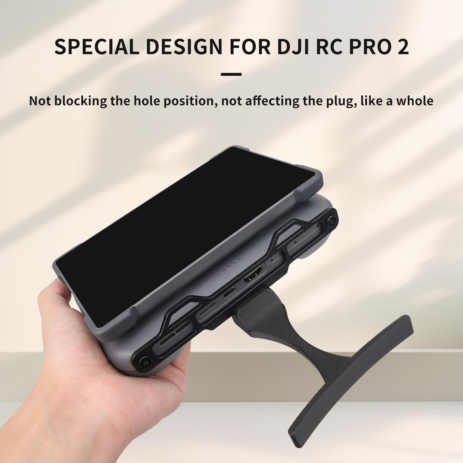 YUULNMOP Lanyard Neck Shoulder Strap Compatible for DJI RC Pro 2,Ergonomic Waist Support Crossbar & Comfortable Adjustable Relief Neck Strap for Mavic 4 Pro Remote Controller,Hands-Free Shooting - Image 4