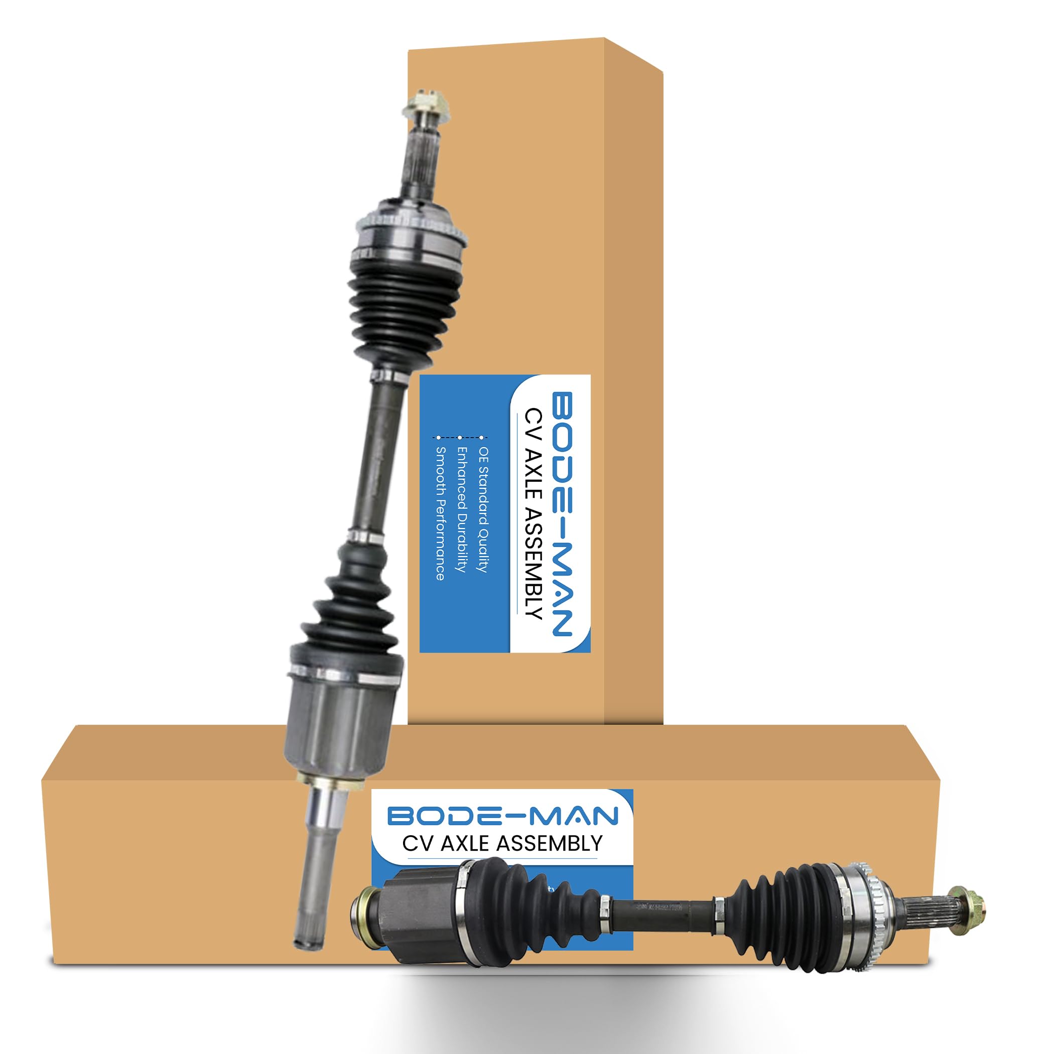 Bode-man Pair 2 Front LEFT & RIGHT CV Axle Drive Shaft Assembly for 2010-2012 Ford Fusion V6 3.0L 2010-2011 Mercury Milan V6 3.0L