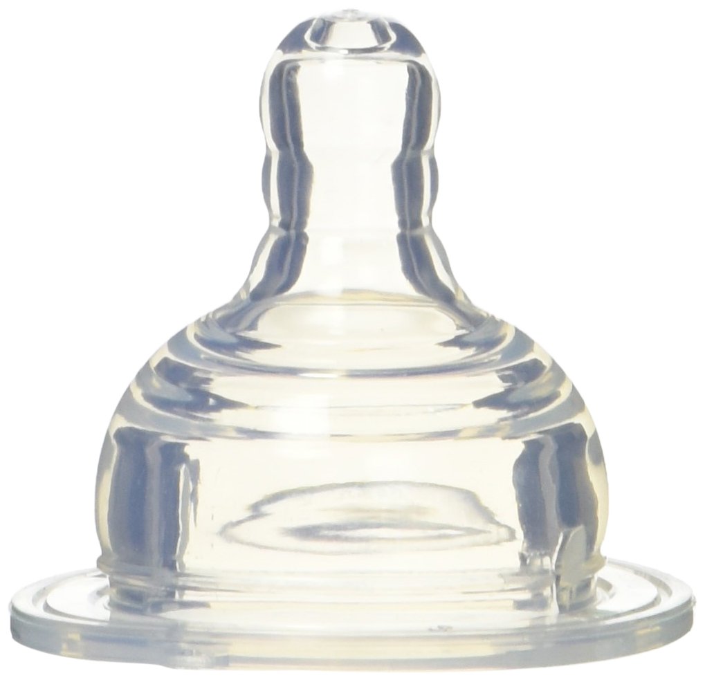QuickMix Nipples, Clear, Level 2, 2 Count Baby Bottle