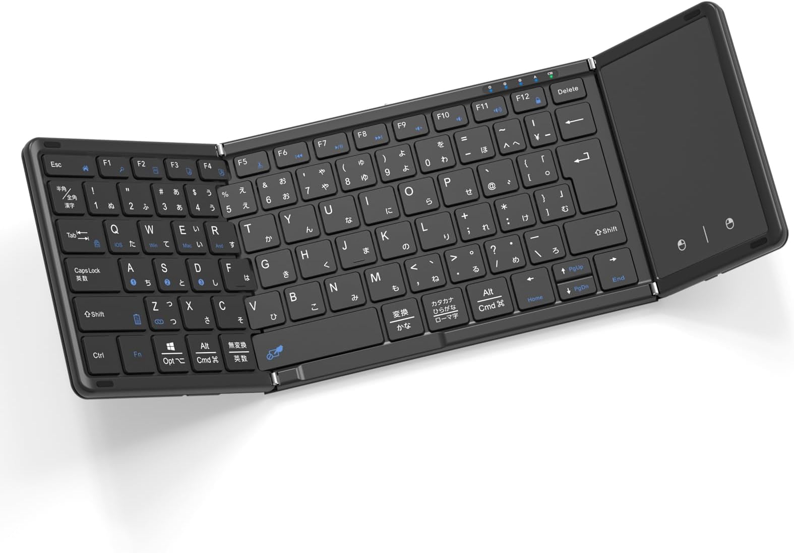 Amazon.co.jp: Saikou キーボード ワイヤレス ipad キーボード bluetooth タッチパッド付き キーボード 無線 ...