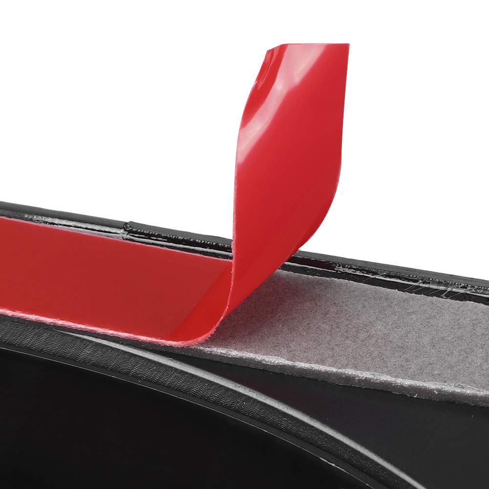 2pcs Arrière Arrière De Voiture Aile Latérale Spoiler ABS Aile Arrière Ajouter Accessoires De Voiture Extérieur Convient Pour Golf 7 14 19