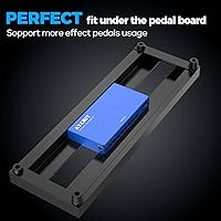 Vista 4 de [New Version] AYCRIT Guitar Pedal Power Supply, Rechargeable 12800mAh 9 Outputs 9V2A/12V1.5A/18V450mA and 5V3A USB-C Port for iPhone ipad