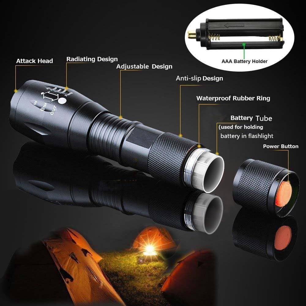 Amazon.com: LED Flashlight 2 Pack, Small Flashlights High
