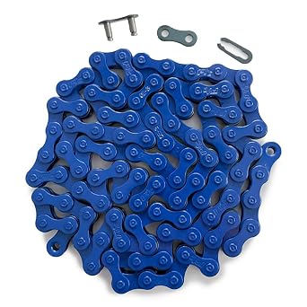 BMX Chain - Eastern Bikes 5-Series 1/2" x1/8" Blue