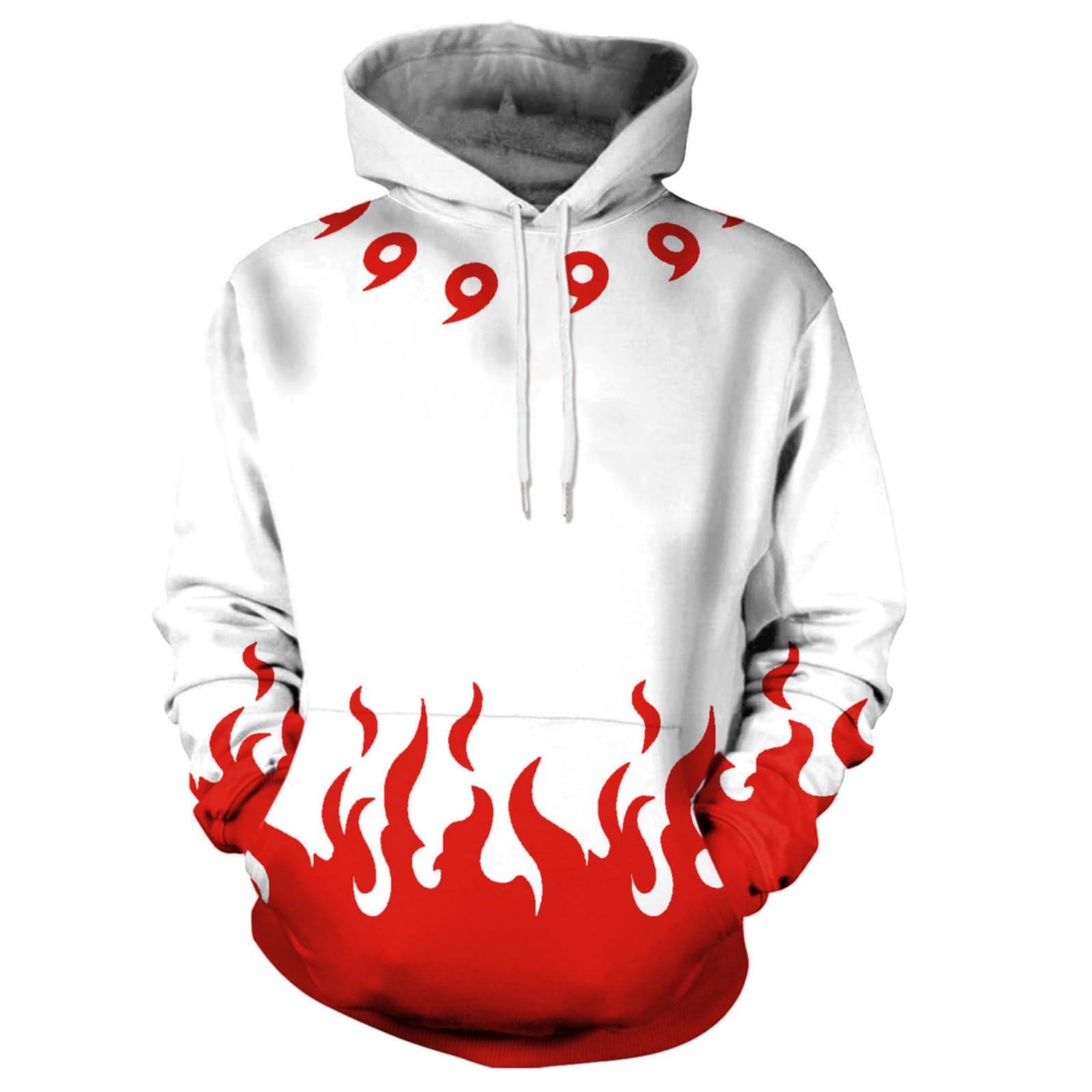 halamodoUnisex 3D Print Zip Up Hoodie Pullover Hooded Sweashirt Jacket with Pockets