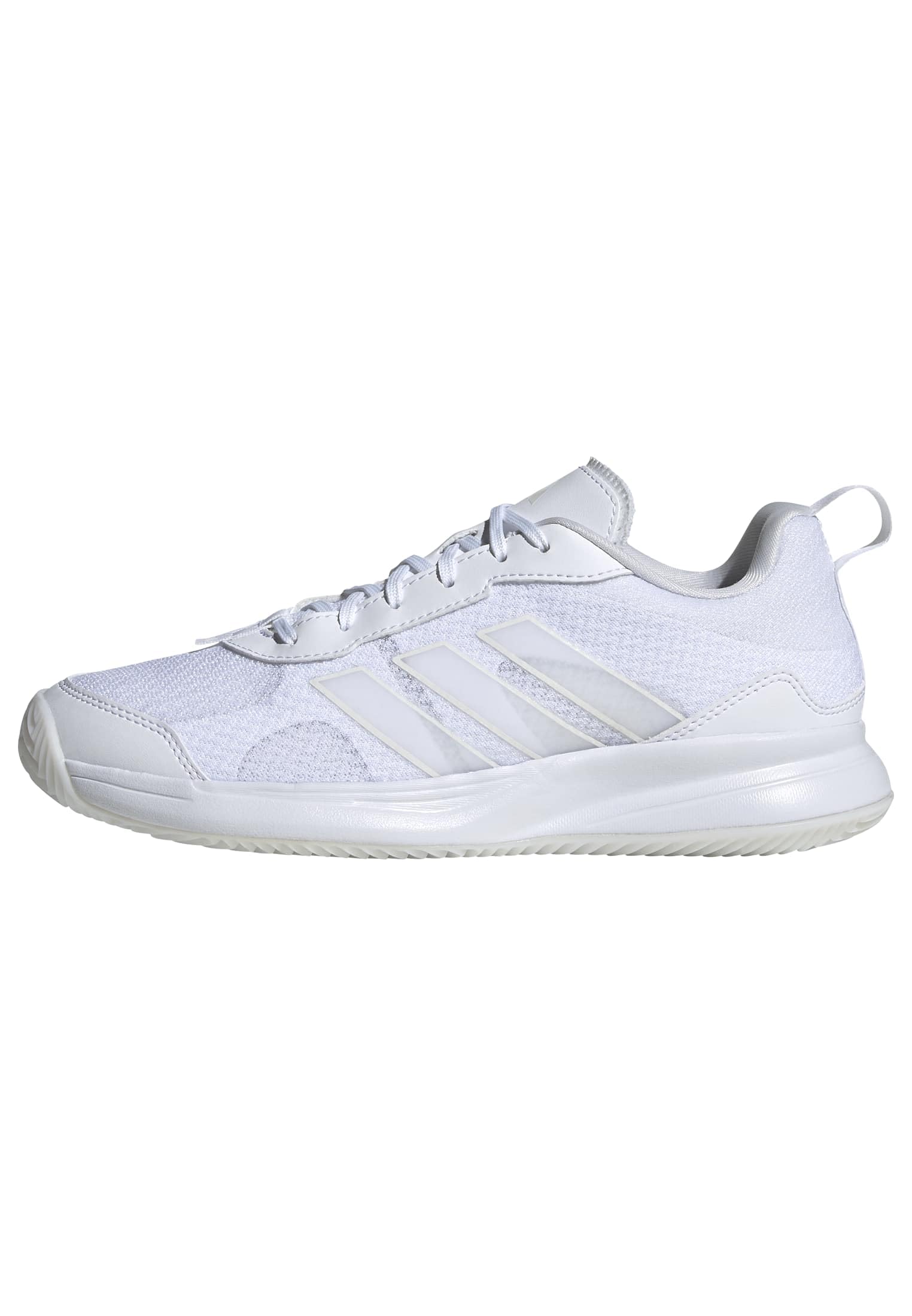 adidas Women's Avaflash Tennis Shoes, FTWR White/FTWR White/Zero met., 7.5 UK
