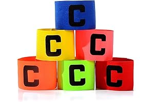 Captain Armbands Soccer Football Rugby Captain Armbands for Youth and Adult,Anti-Drop Design...