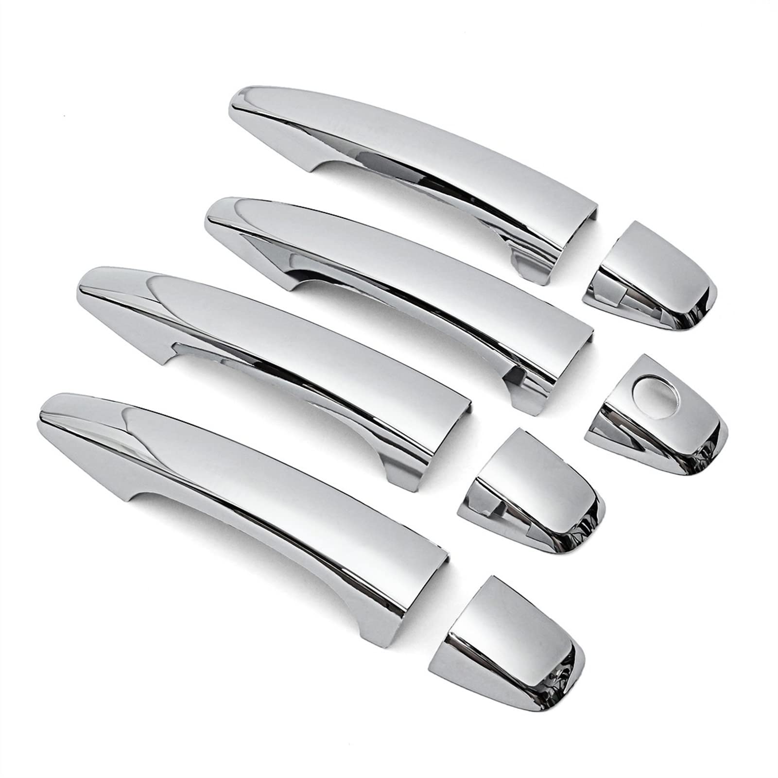 Rinkteea One Color Exterior Car Door Handle For Prius 2012-2017 Chrome Car Door Handle Cover Trim Sticker Styling