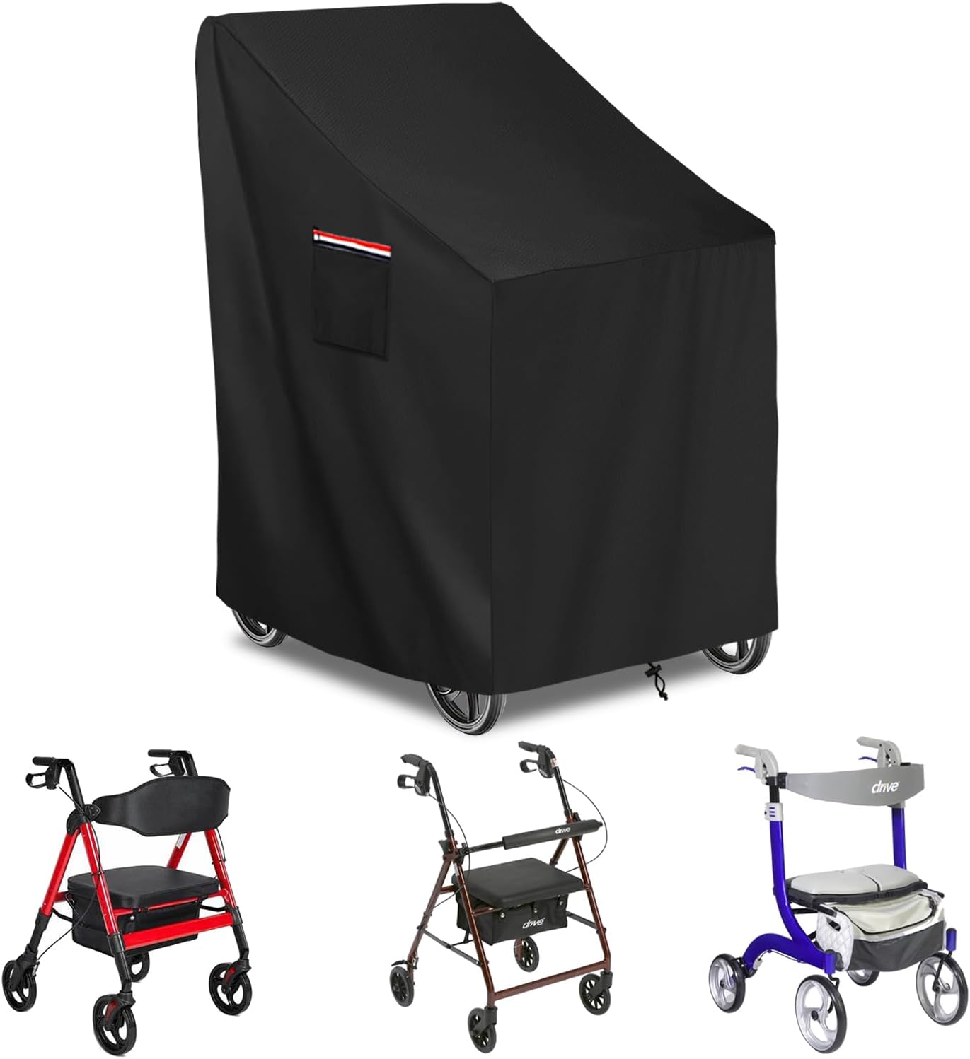 Sobana Rollator Walker Cover,Outdoor Waterproof Dustproof
