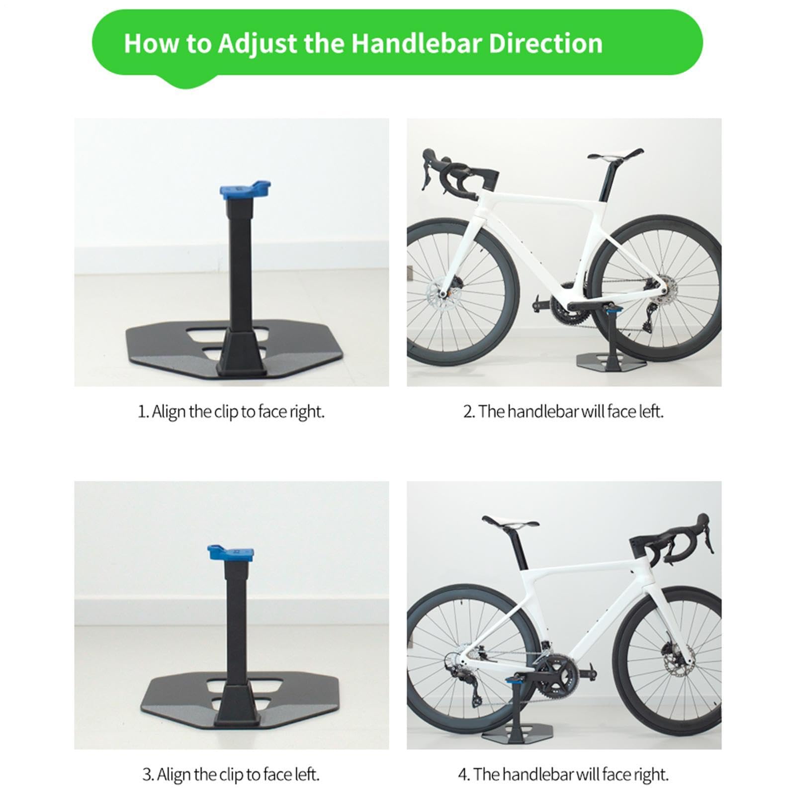 Vertical Bicycle Clipless Pedal Rack - Ground Floor Stand For Road Bike | | Stable Nylon Steel Mount | Space-Saving Display Holder | Secure Rack for Mountain Bike, Workshop, Garage, Shed Home Outdoor