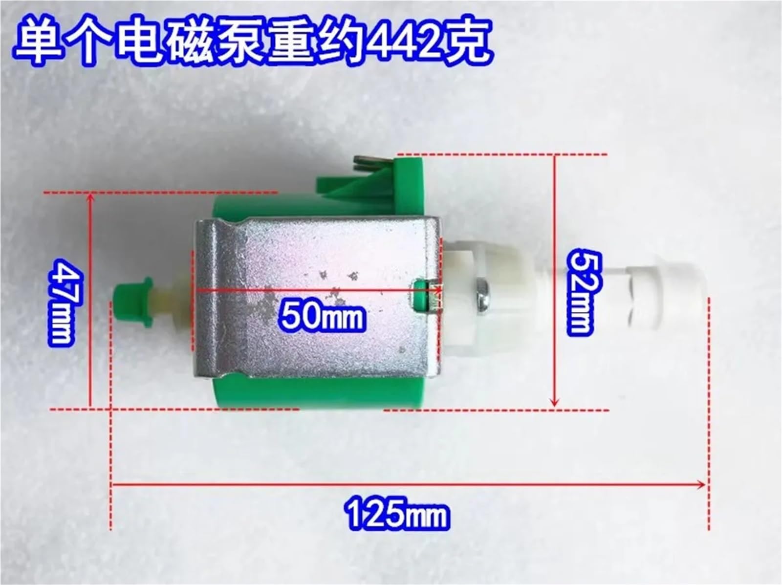 Bomba de agua solenoide for máquina de café expreso, 22000-20-042-1-R, 230 V, 48 W