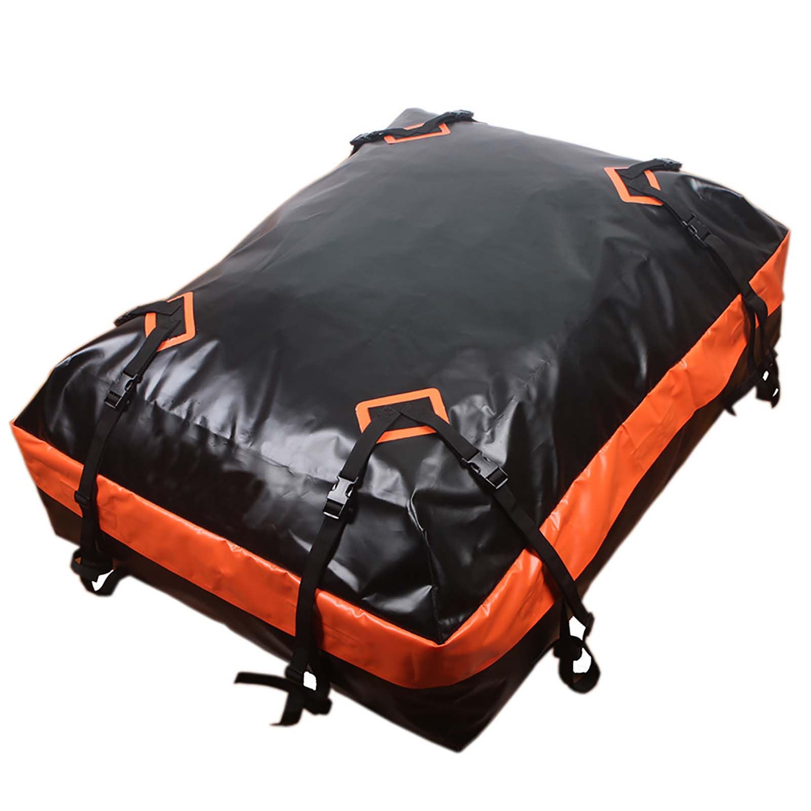 Borsa da carico per tetto auto, impermeabile, morbida, per tutti i veicoli con/senza portapacchi, borsa da viaggio, include tappetino antiscivolo, ganci per porta, cinghie rinforzate