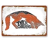 Tyler Childers -Fox Poster Tin Sign Vintage Metal Sign Bar Club Wall Art Decoration 8X12 Inches