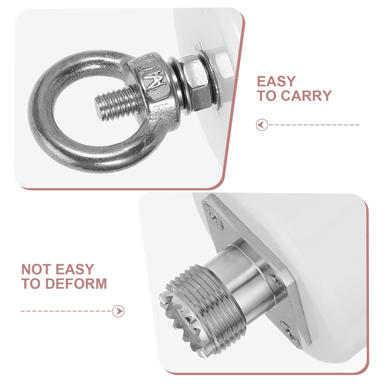 Holibanna Antenna Balun: antenna radio a onde corte 1:1 per radio a onde corte, balun HF impermeabile fai da te da 1-50 MHz e 500 Watt per trasmettitore e ricevitore
