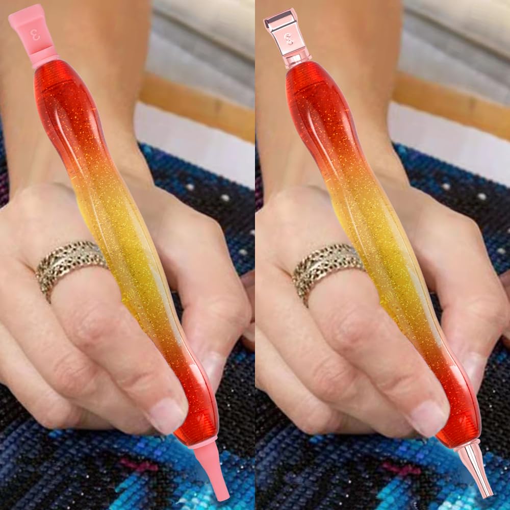 5d Diamond Painting Tools Diamond Painting Pen Kit With 6 Metal