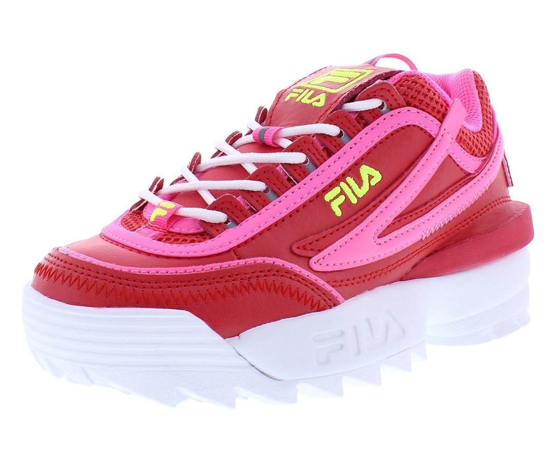 【ADRER/23.5】FILA DISRUPTOR II EXP×ADRER Amazon.com | Fila Disruptor II EXP (Big Kid) Fila Red