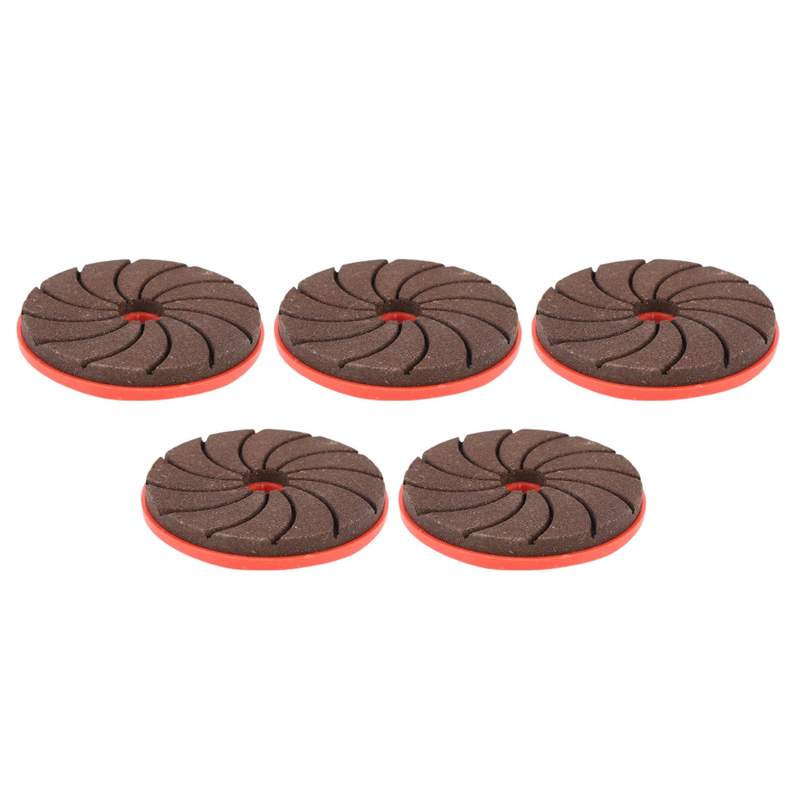 Generic Disques de Meulage émeri 100 Haute efficacité pour Carreaux de Pierre Métallique, Ensemble de 5 Pièces, Adaptés à Diverses Tâches de Meulage