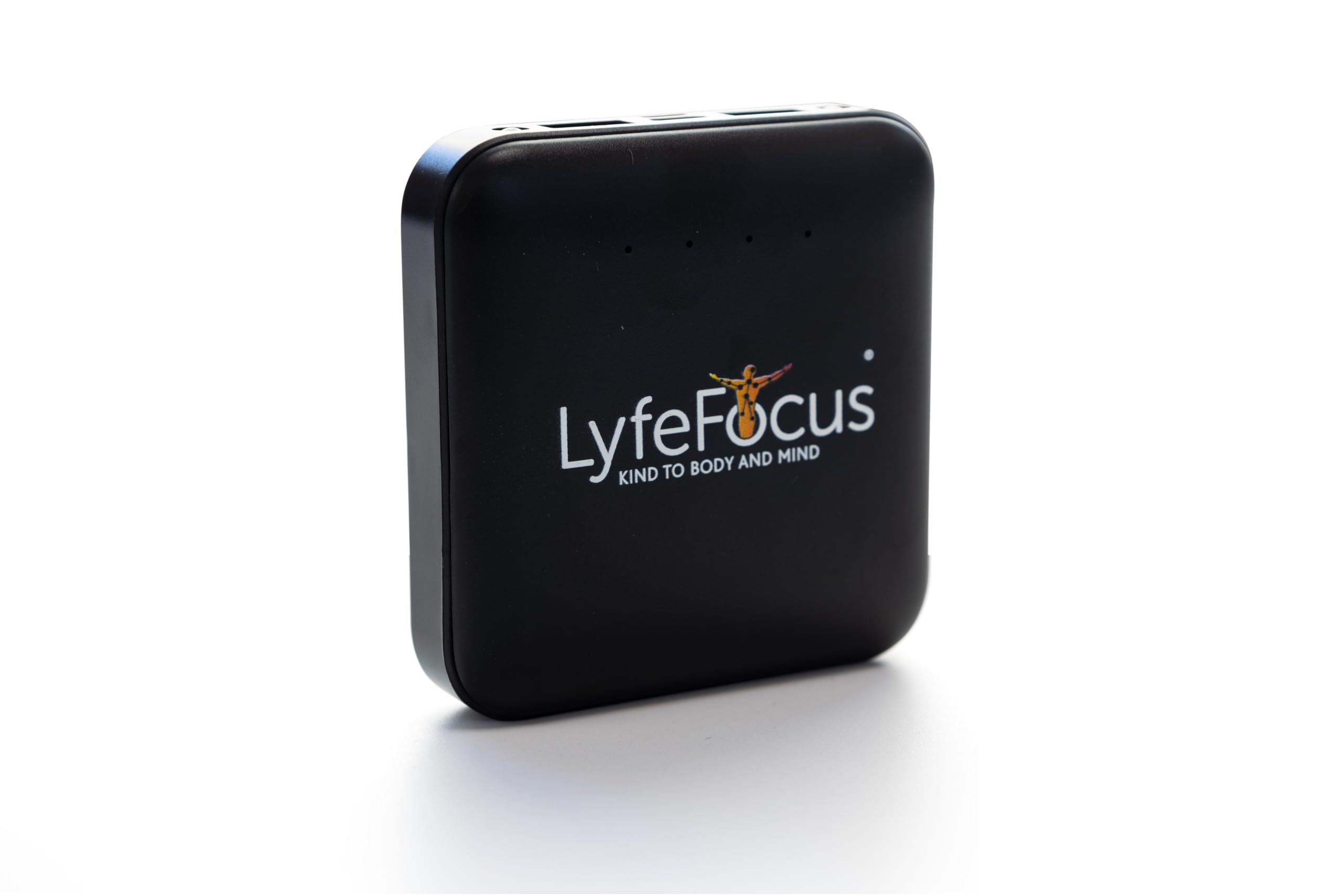 LyfeFocus Etireur de cou avec chaleur pour douleurs dorsales et cervicales – Correcteur de posture avec nœuds fermes conçus pour soulager les tensions musculaires Housse avec chaleur USB, contrôle et