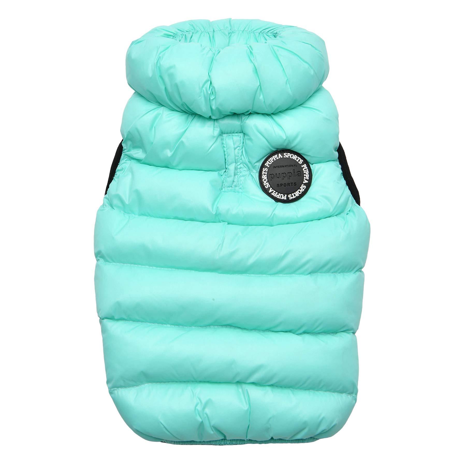 Puppia Winter Ultralight Dog Coat B Waterproof Warmth for Cold Weather Zipper Closure for Small and Medium Dogs, Sky Blue, Large