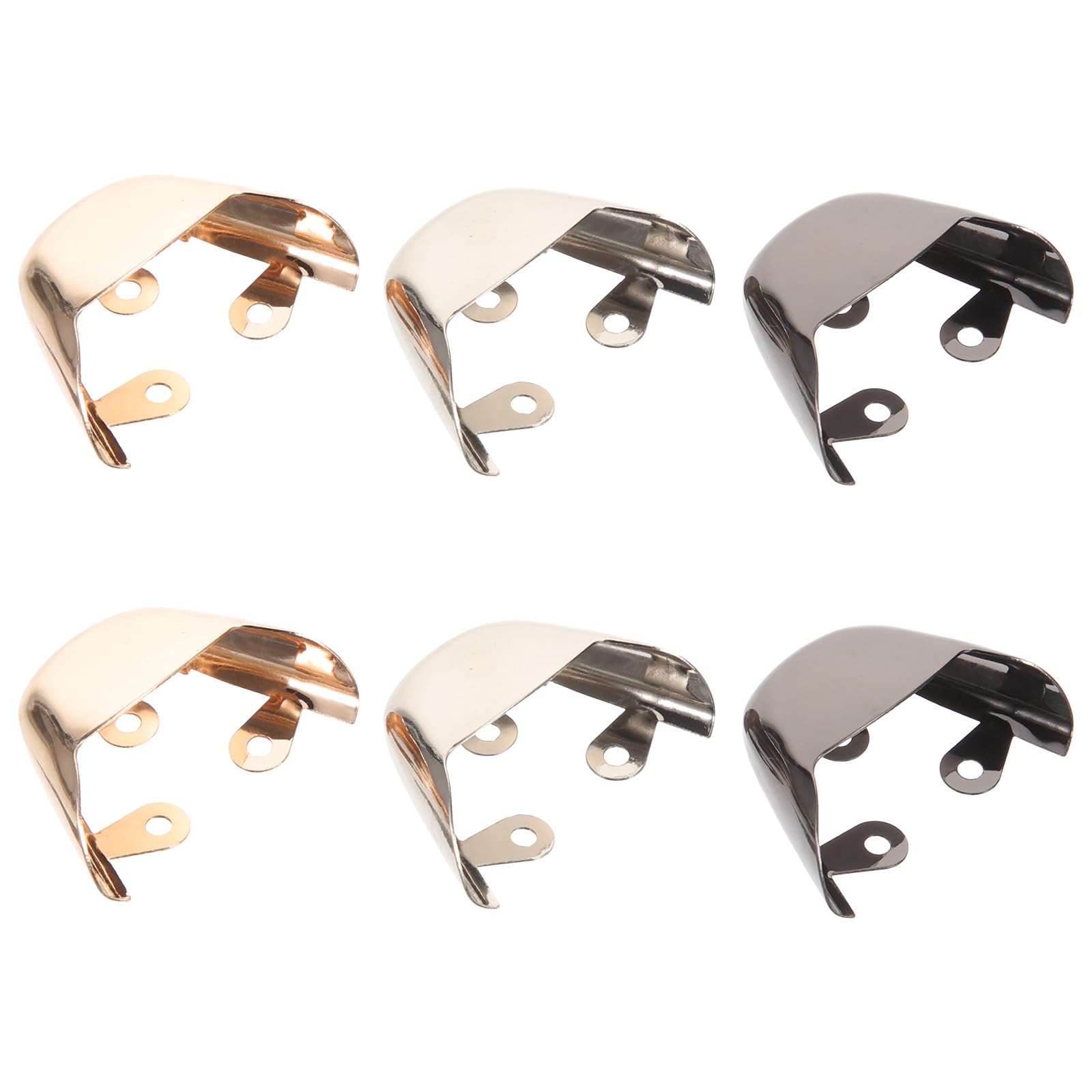 Cubiertas Decorativas Metálicas para Punteras de Tacones 3 Pares Protectores para Zapatos de Mujer Resistentes y Adaptables para Uso Diario y Ocasiones Obsequios