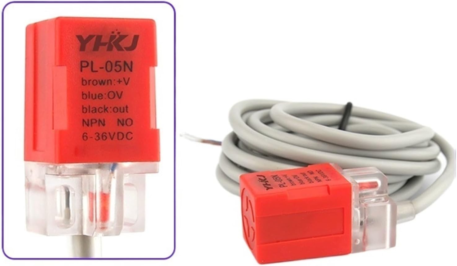 PL-05N Inductive Proximity Sensor Switch 5mm Detection NPN Out DC10-30V Normal Open