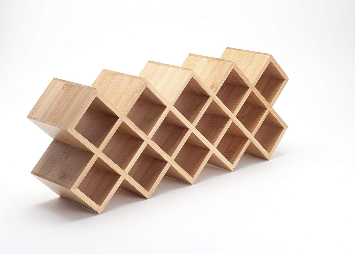 Raw Materials Factory kruidenrek - FSC-gerecycled hout - 48,5x10x58 cm