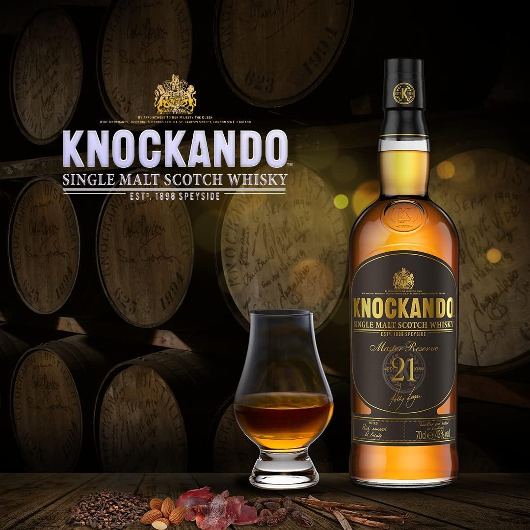 KNOCKANDO Master Reserve 21年 700ml 43% Knockando 21 Year Old Master Reserve - Glass Pack Scotch