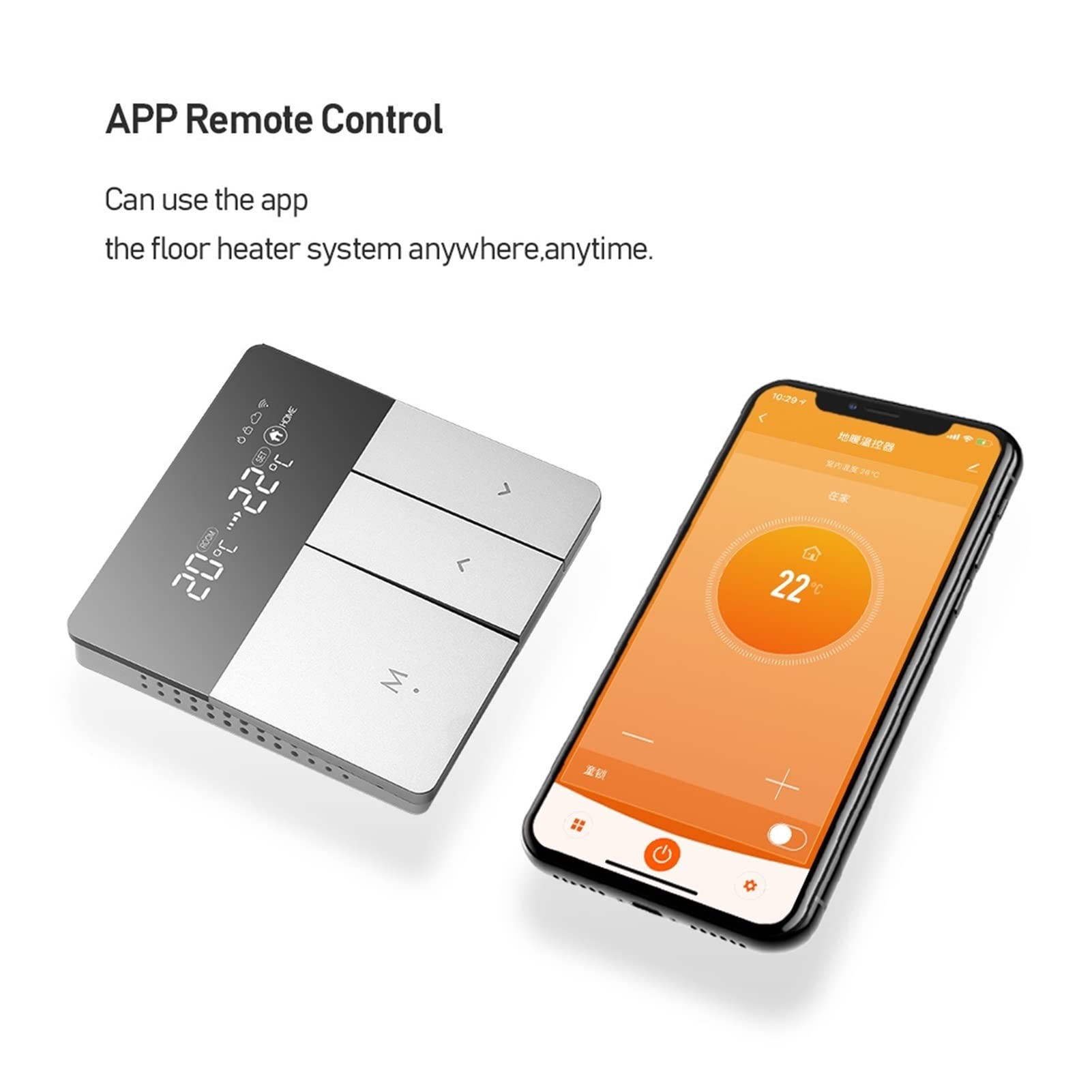 Cyfrowy higrometr termometr wewnętrzny Wifi Smart Thermostat Regulator temperatury do wody Elektrycznej Kocioł Gazowy Kocioł Ogrzewanie Strona główna Aplikacja Z wyświetlaczem LCD(Sensor and EH)