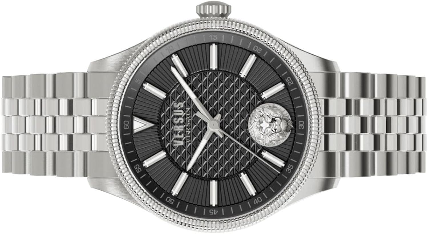 Versus by Versace COLONNE VSPHI5121 - Orologio da polso da uomo, in acciaio INOX, Bracciale Versus by Versace COLONNE VSPHI5121 - Orologio da polso da uomo, in acciaio INOX, Bracciale
