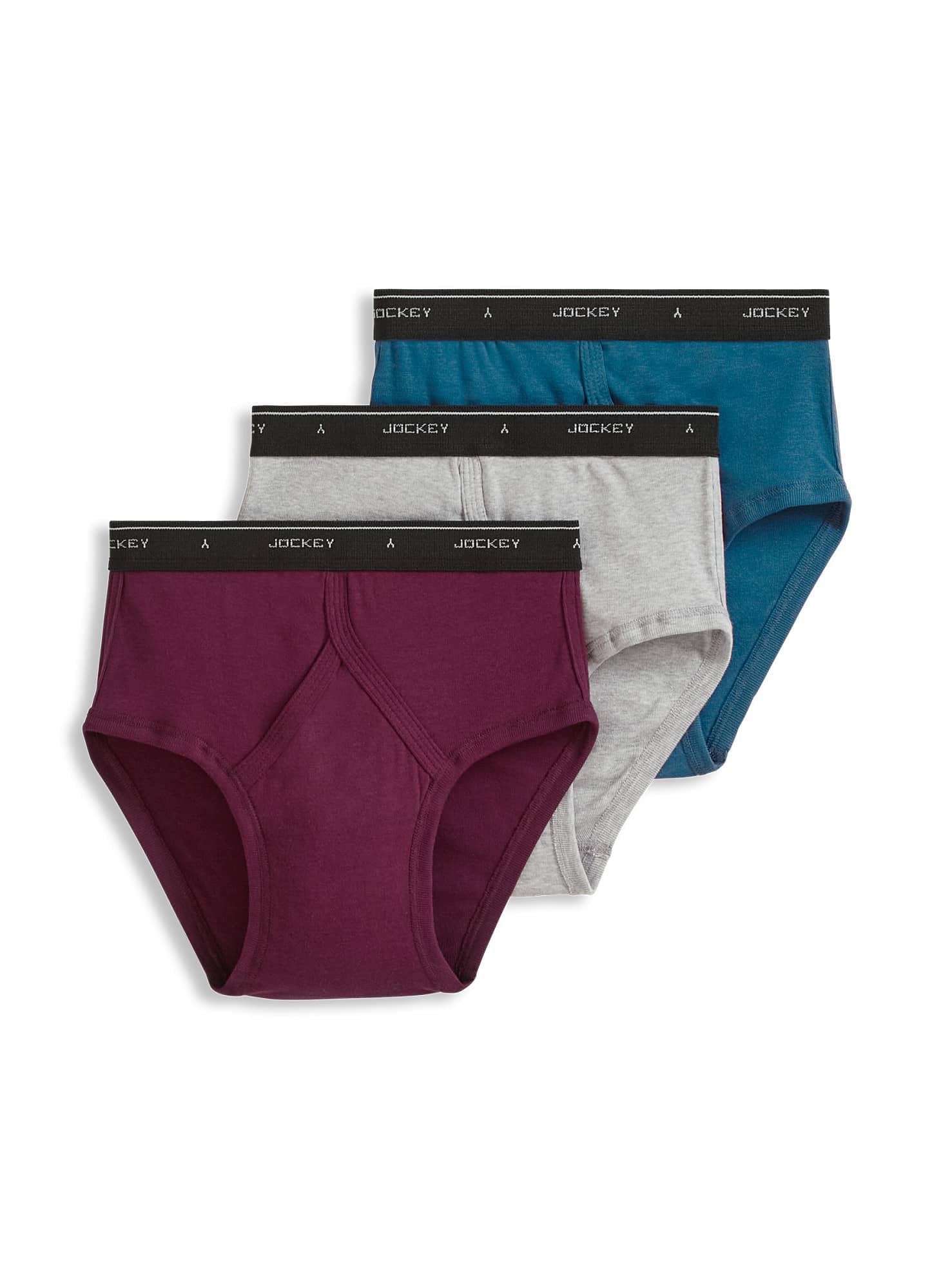 Jockey Men's Underwear Classic Low Rise Brief - 3 Pack
