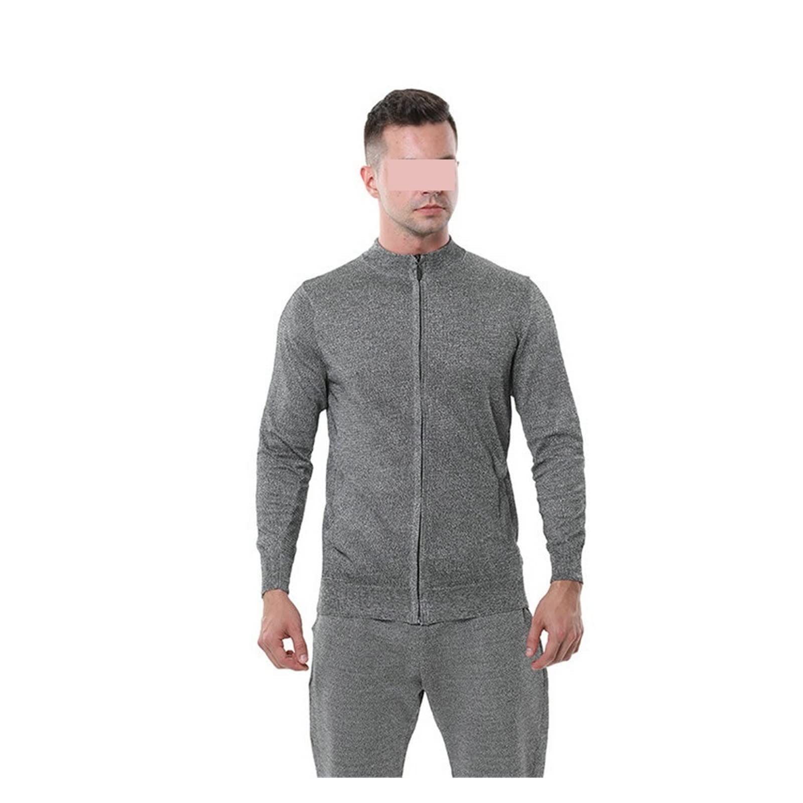 Ropa a prueba de cortes PE/HPPE, traje con cremallera, chaqueta resistente a las puñaladas fuerzas especiales, ropa anticorte, corte antimordidas Alta resistencia(L175)