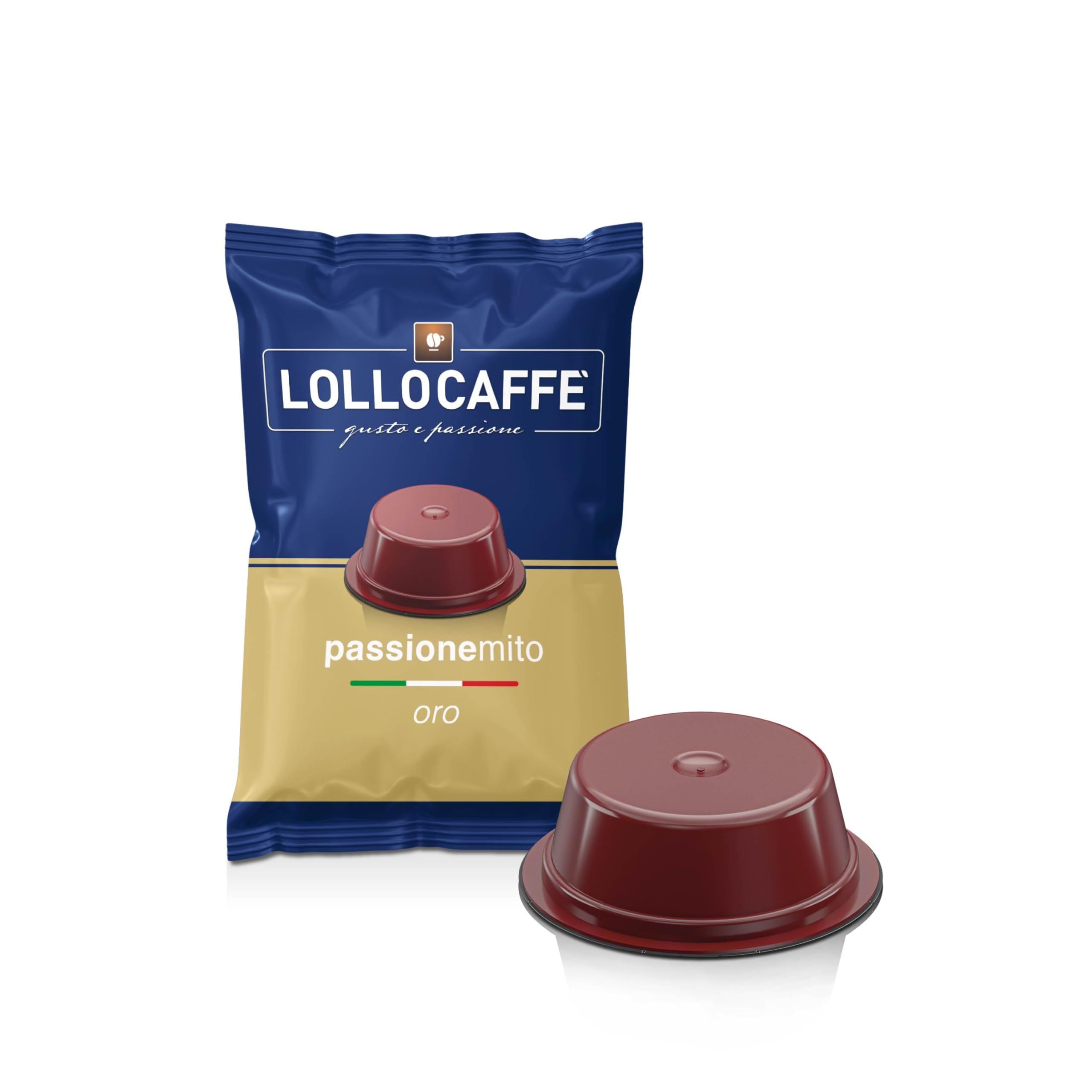 Lollo Caffè Box Capsule PassioneMito* Miscela Oro 100