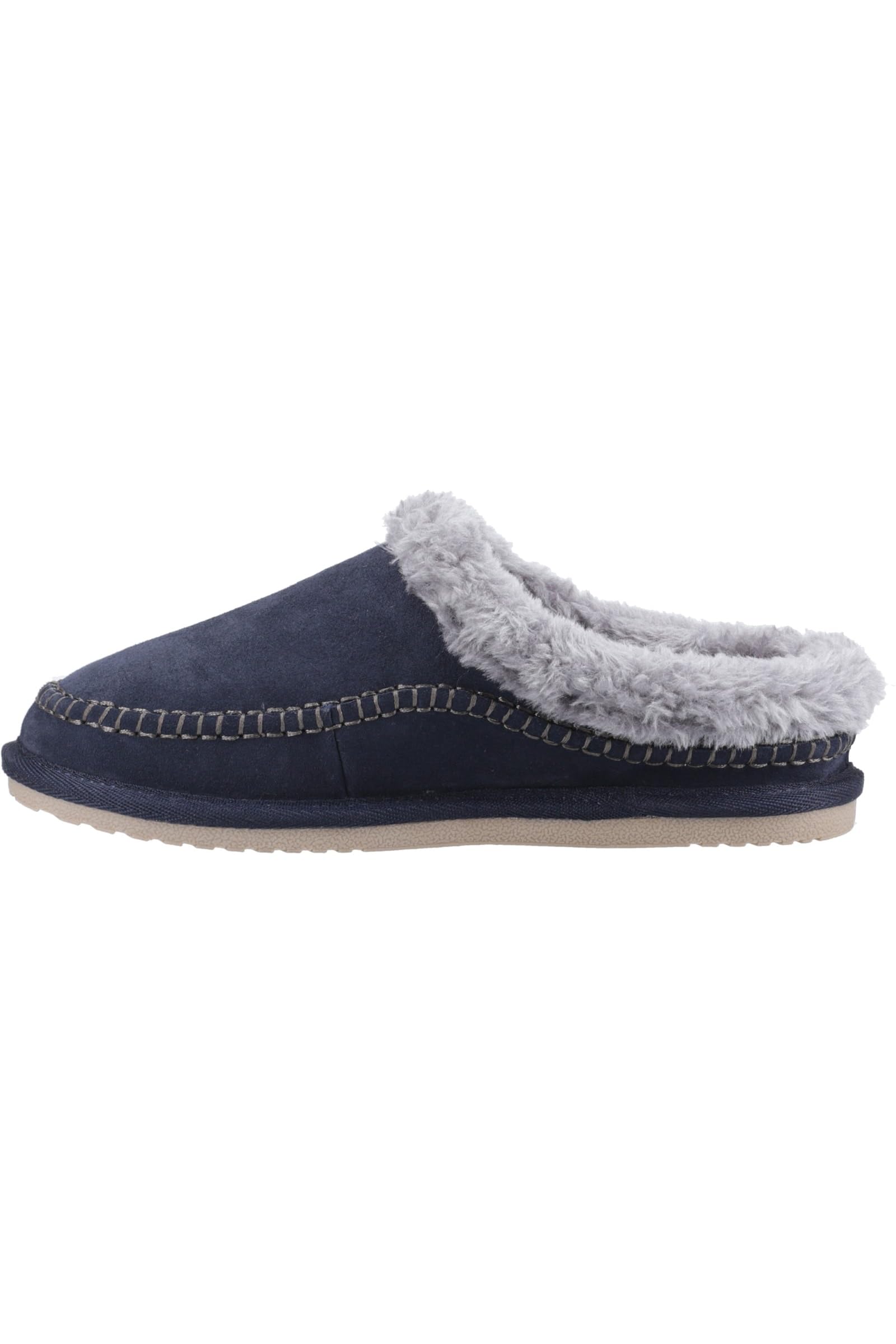 Hush Puppies Men's Atticus Slipper, Navy, 6 UK