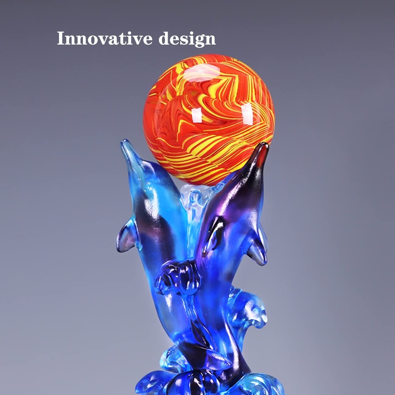 Trofei, medaglie e premi Trofeo di Smalto Blu Creativo E Bellissimo Trofeo della Cerimonia di Premiazione del Film Trofeo per Bambini Premi per I Dipendenti Eccezionali della Riunione Annuale
