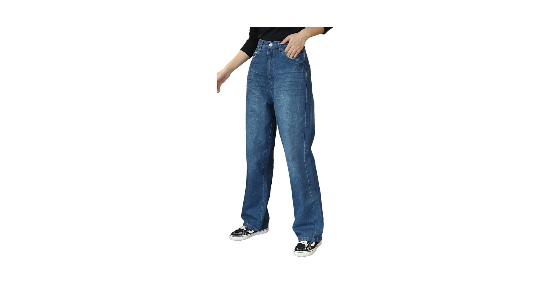 Katie JEANS ハイライズパンツ　デニム　ジーンズ　インディゴ　Sサイズ KATIE JEANS girl friend pants – Katie Tokyo