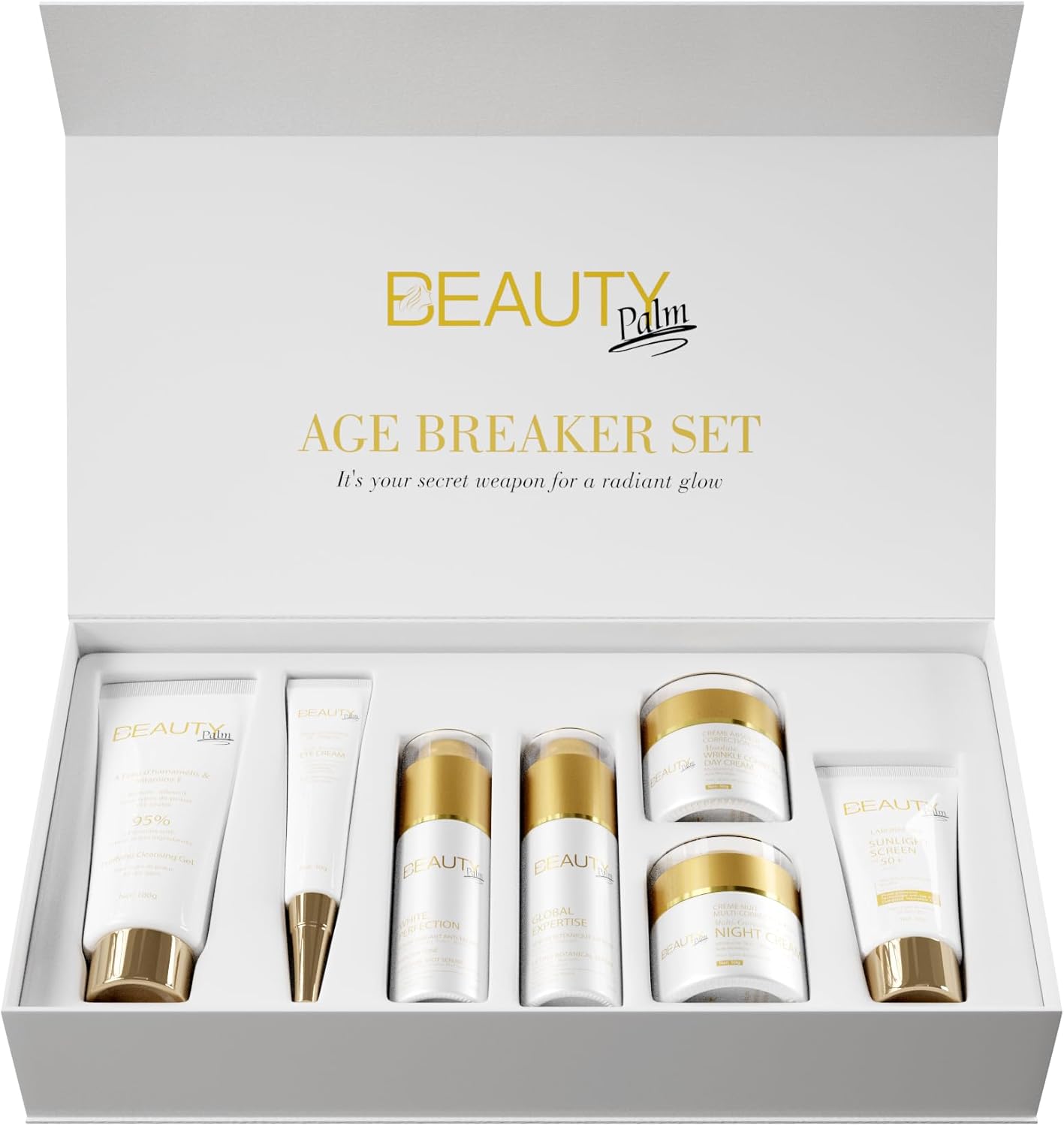 Beauty Palm Cellular Facial Anti-Aging Programme | Age Breaker – Face & Eye Care Set