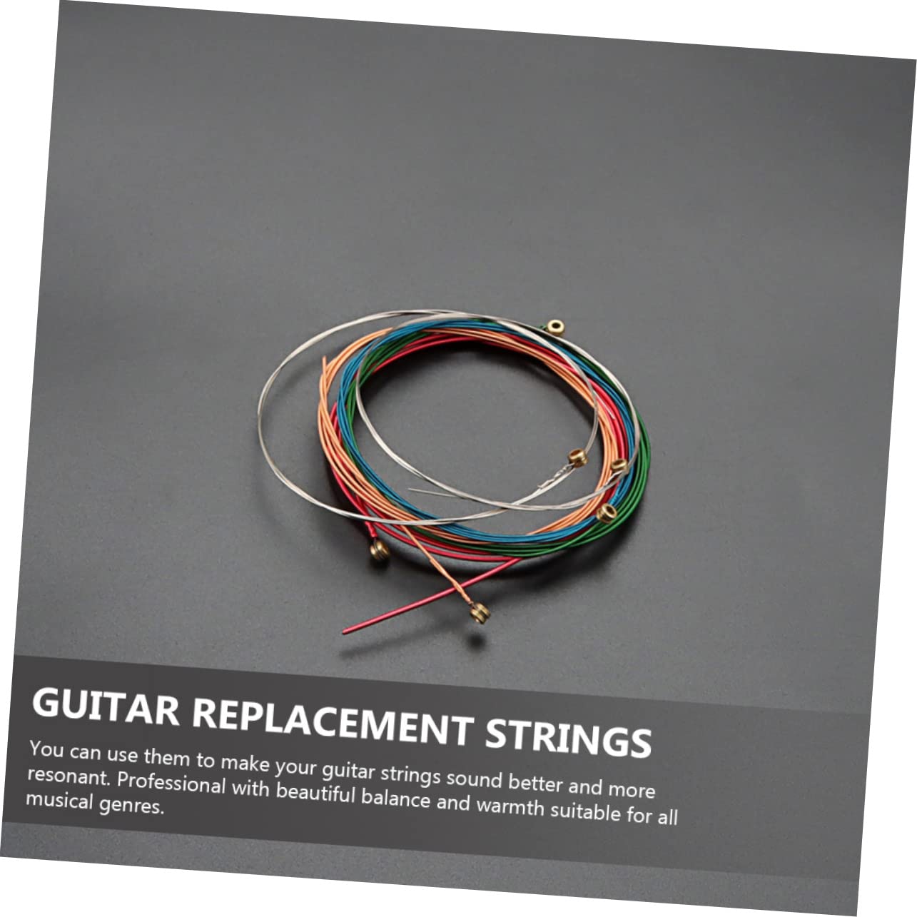 ibasenice 30piezas Cuerdas De Guitarra Eléctrica De Metal De Repuestos Profesionales Para Guitarras Sonido y Resonante Accesorios Para Músicos