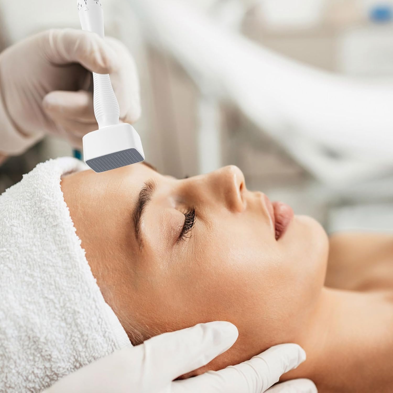 Derma Stamp Micro Needling Pen – regulowany mikroigłowanie Derma Pen z wałkiem i stemplem, wałek do mikroigłowania do pielęgnacji skóry, wałek do brody i brody dla mężczyzn