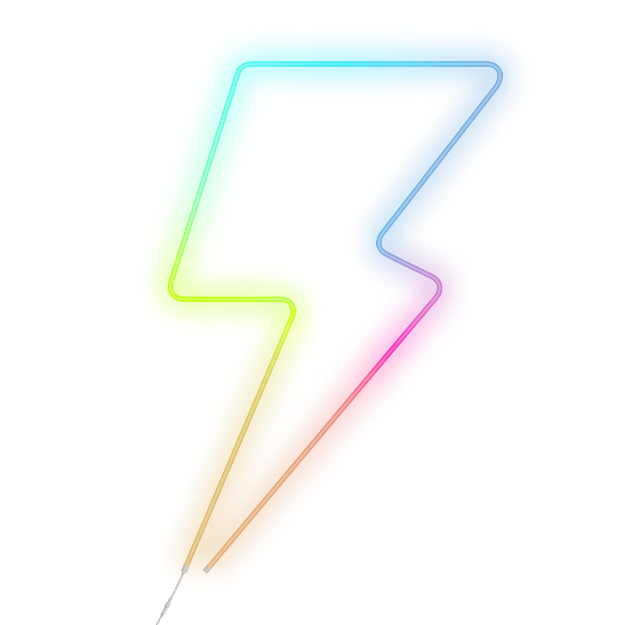 Trust Gaming GXT 904 Vybz Striscia Led Personalizzabile, Led Flessibile 5m con 44 Modalità Di Illuminazione, Sincronizzazione Musica, Applicazione, Neon LED RGB per Camera, Accessori Gaming Room