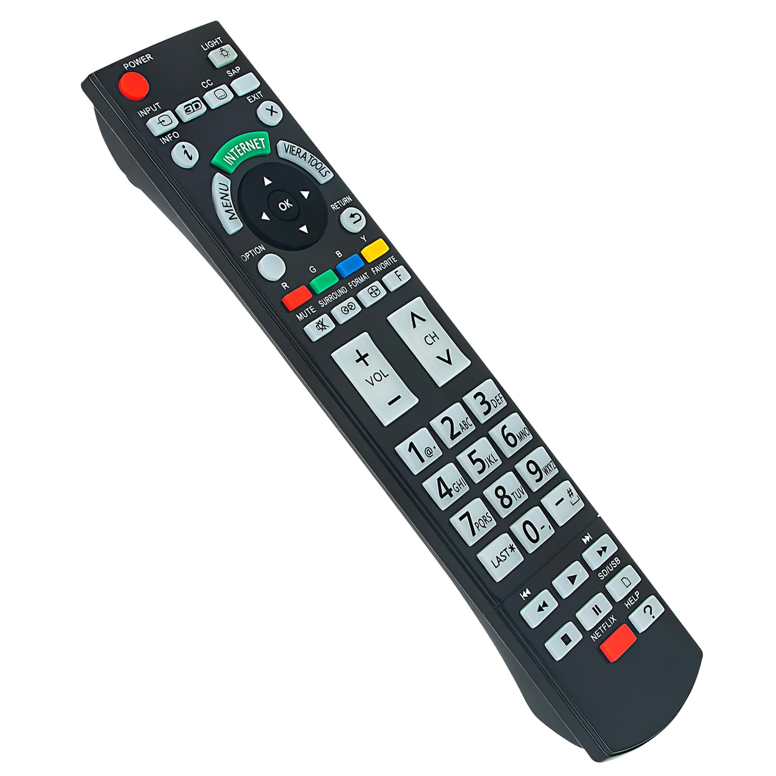 ALLIMITY N2QAYA000097 Sostituzione del Telecomando per Panasonic Viera