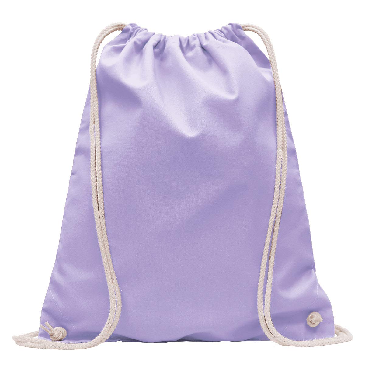 MyShirt - Bolsa de yute para pintar (10 unidades, 38 x 46 cm, con cordón), varios colores, lavanda