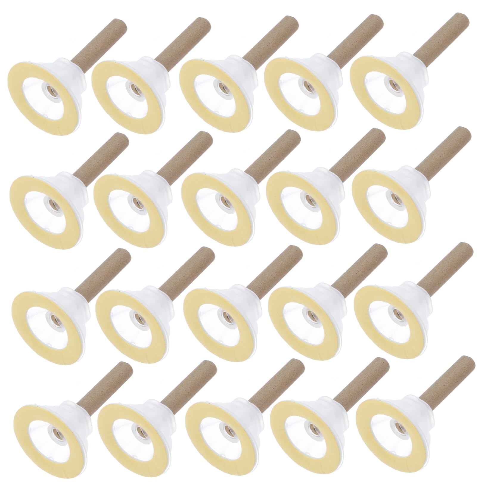 Palitos de Moxa con Base 50 Juegos, Varillas de Moxibustión Alargadas y Gruesas, Material Natural de Moxa para Moxibustión en Casa, Alivio de Dolores Cervicales y Lumbares,