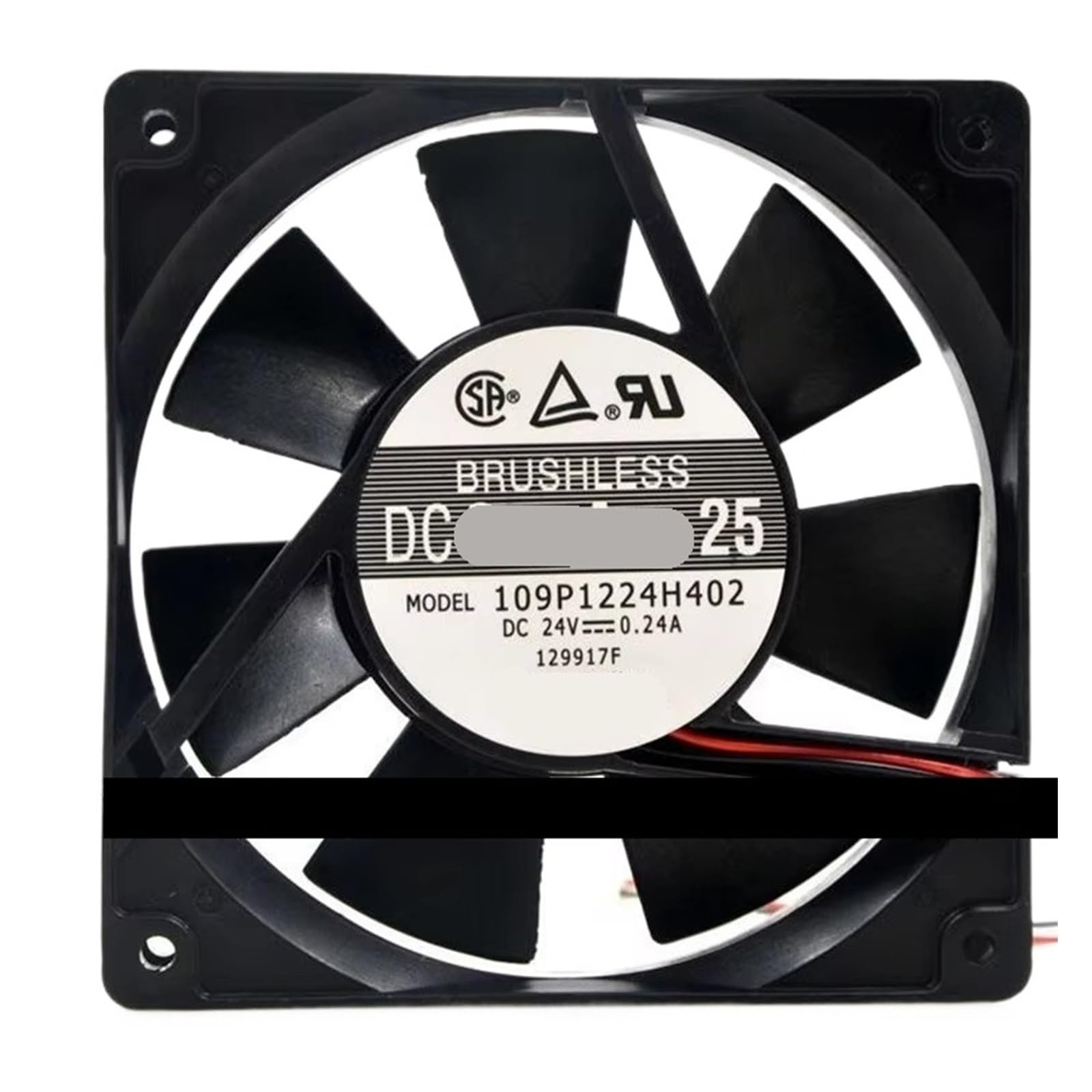 YMUGUEGH 109P1224H402 24V 0.24A 12025 Cooling Fan